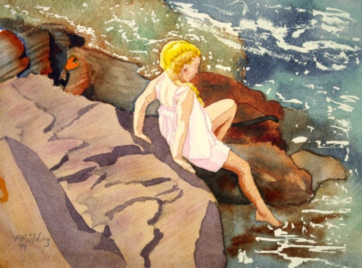 C2 - Killbear Park - Water Baby - near Lighthouse Point - Pamela Fielding