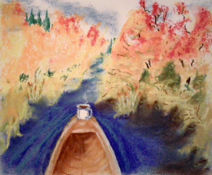 Morning paddle on the Eramosa at Guelph